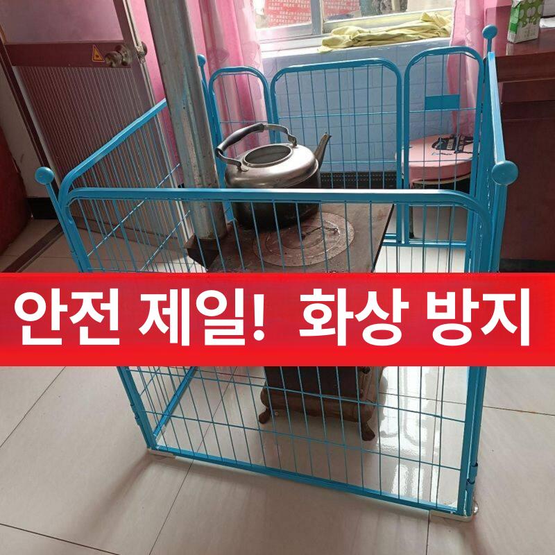 4면 난로철망 색상 파티션 보호망 난로안전망 높이 화목난로 실내 - 상세 이미지 3