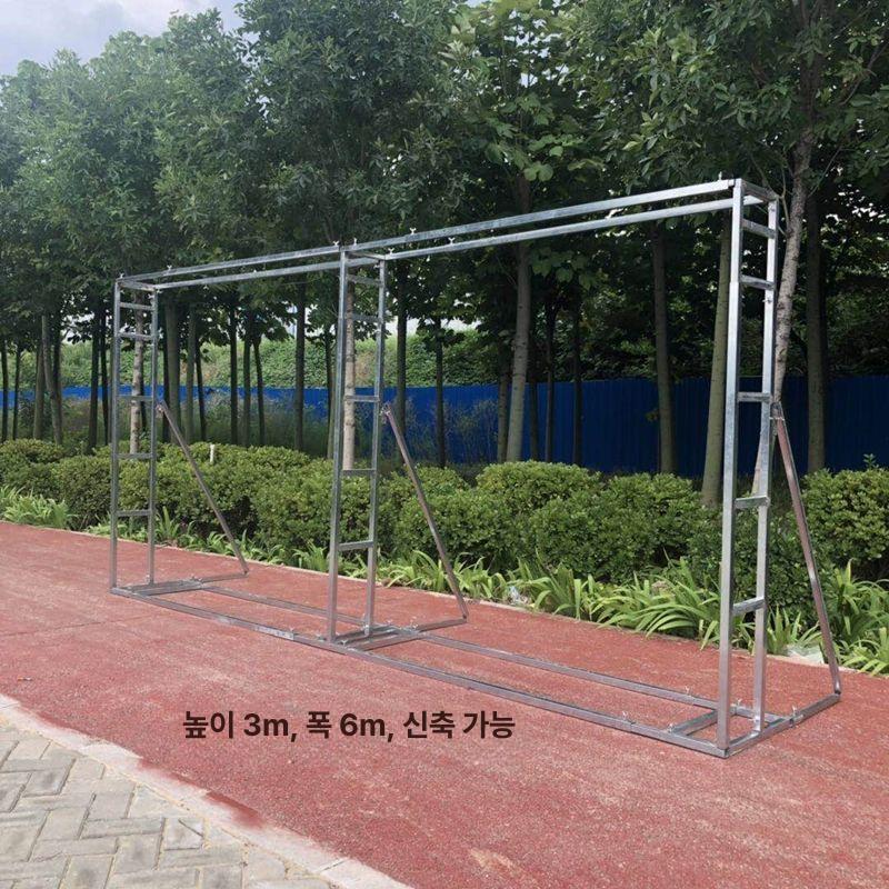 무대벽 포토존 행사장 공연 현수막 지지대 야외 프레임 배경 배너 웨딩 결혼식 졸업식 - 상세 이미지 4