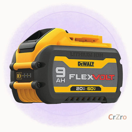 디월트 DCB609 리튬이온배터리 60V-3.0AH 20V-9.0AH 예비배터리