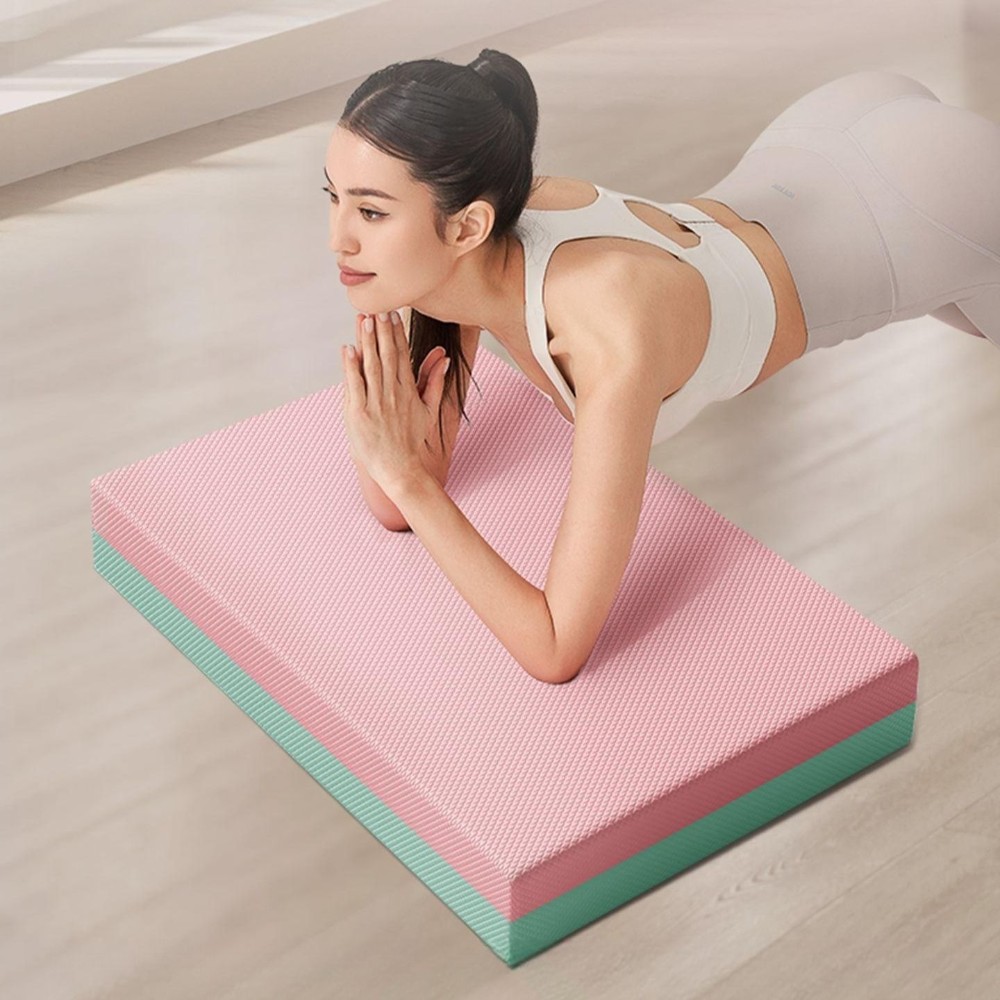 밸런스 요가매트 플랭크 퍼플 균형 스트레칭 필라테스 명상 흡수 홈트 쿠션 - 상품 이미지