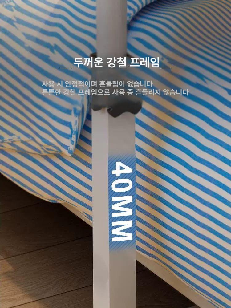 이동식 환자용식탁 간이 높은밥상 각도 사이드 탁자 좌식 요양원 가구 보조 - 상세 이미지 4