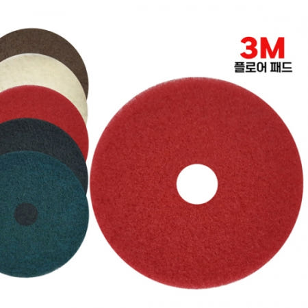 [3M] 세정용 35.56cm(14인치) 건물청소용품 롤러패드 청소패드