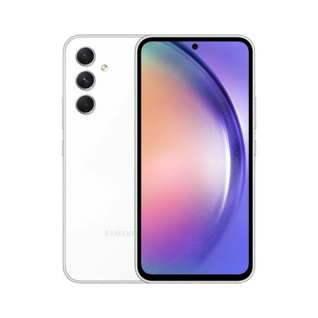 [중고][해외]삼성전자 갤럭시 A54 8램 128GB 듀얼심 5G 공기계 자급제 폰 화이트