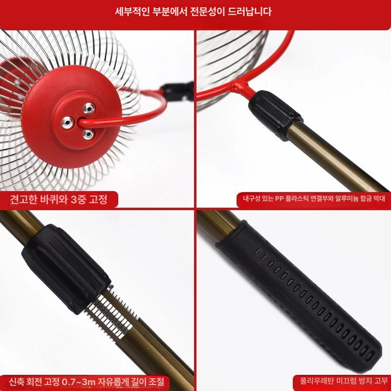 채취기 수확기 가을용 호두 밤줍기 밤줍는도구 집게 신축 봉 과일 장갑 밤따기 수집기 - 상세 이미지 5