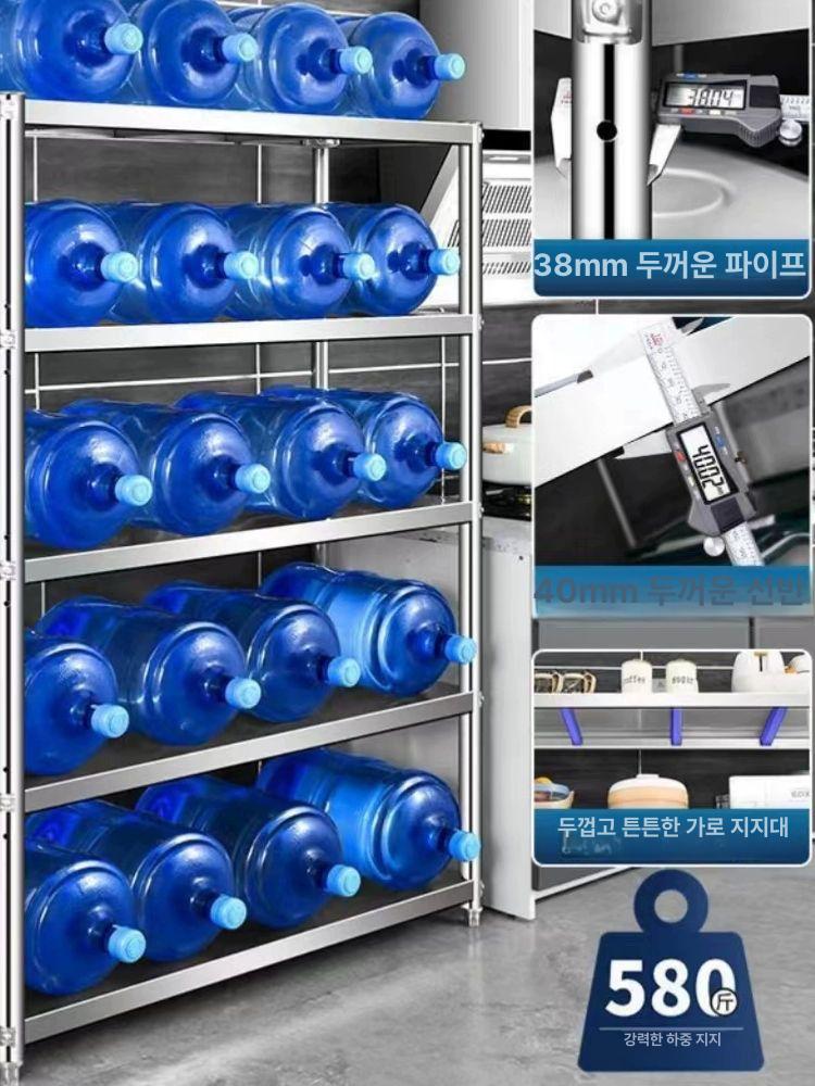 업소용 까치선반 벽선반 상선반 주방선반 보조선반 수납 상부선반 스텐선반 각파이프 - 상세 이미지 5