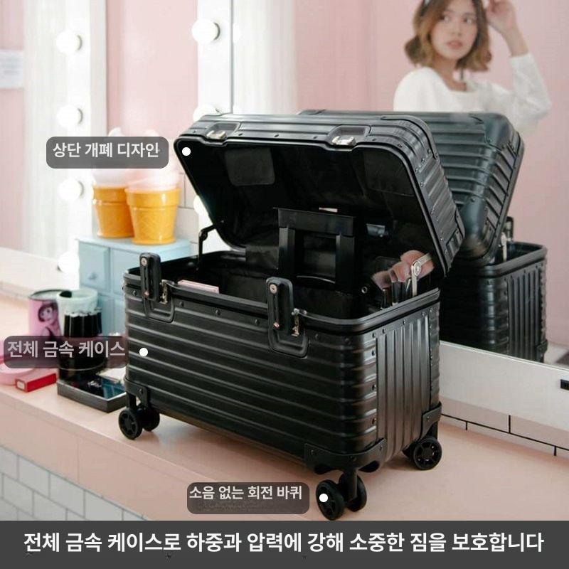 기내용 오픈형 캐리어 가방 항공 승무원 출장 여행용 수화물 - 상세 이미지 5