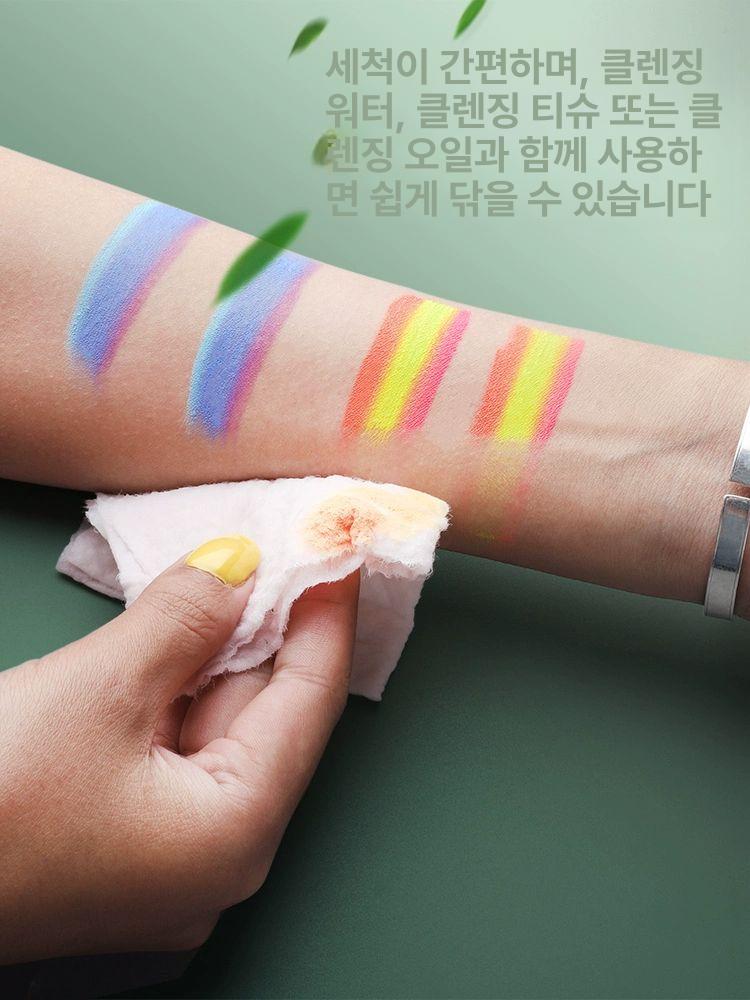 할로윈 페이스페인팅물감 축제 파티 얼굴페인팅 메이크업 행사 컬러 브러시 무독성 - 상세 이미지 3
