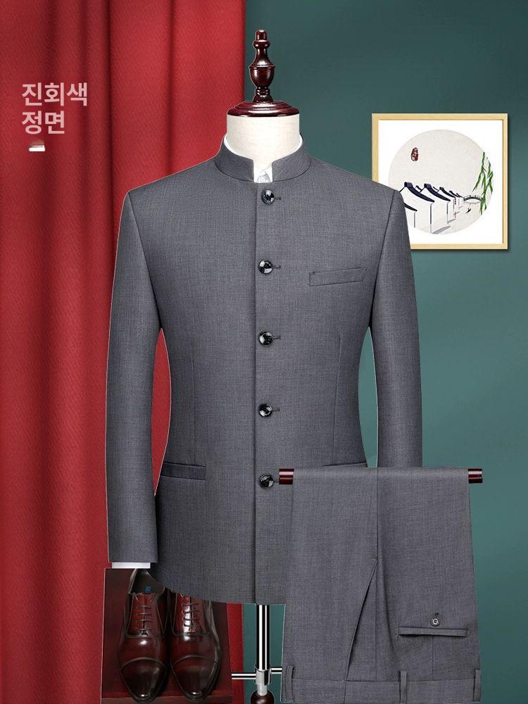 남성 합창단복 턱시도 예복 무대의상 공연복 워십복 연주복 정장 세트 - 상세 이미지 5