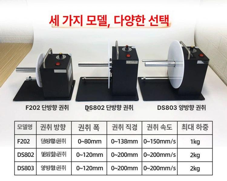 자동 송장 라벨리와인더 업소용 양방향 감는기계 라벨기 감기 라벨링 택배 장치 - 상세 이미지 3