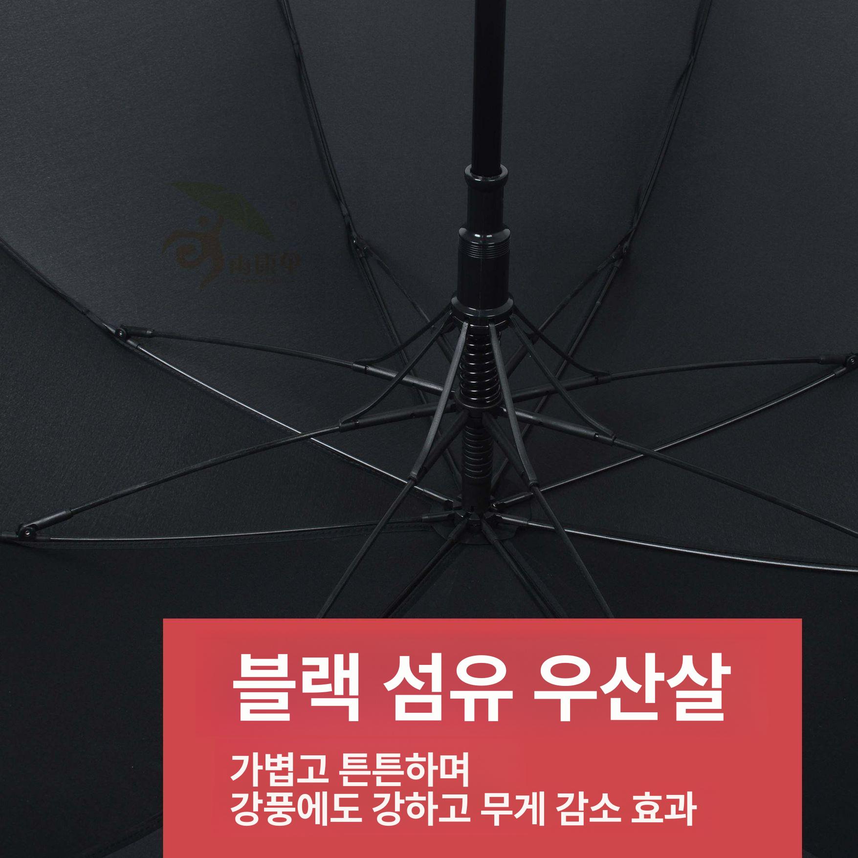 다기능 지팡이우산 방풍 대형우산 겸용 우산지팡이 안전 미끄럼방지 튼튼한 자동우산 - 상세 이미지 4