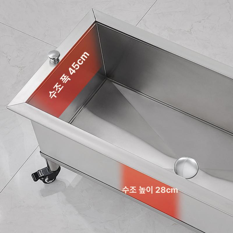 청소도구 보관함 이동식 수납함 보관대 랙 다목적 바퀴달린 스토리지 선반 정리대 - 상세 이미지 4