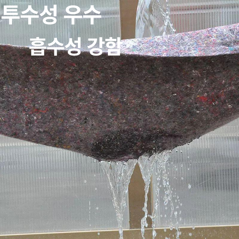 양생포 보온덮개 공사용 부직포 야자깔개 공업용 방한 방수 - 상세 이미지 4