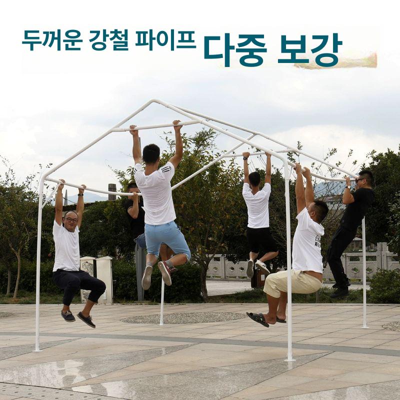 접이식 그늘막 캐노피 몽골텐트 야외 행사용 투명 바람막이 대형 캠핑 - 상세 이미지 4