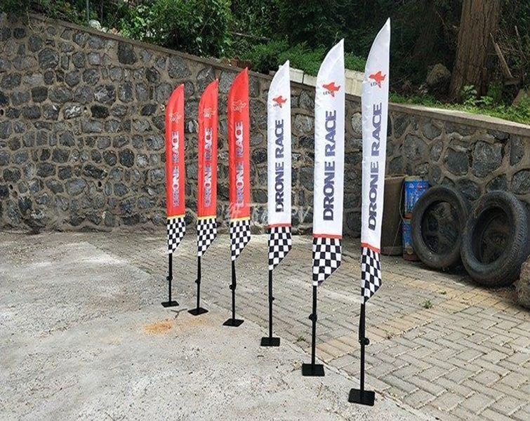 장애물 드론 골대 주행 게이트 기둥 경기 훈련기구 시합 깃발 훈련장비 각도 연습용 - 상품 이미지