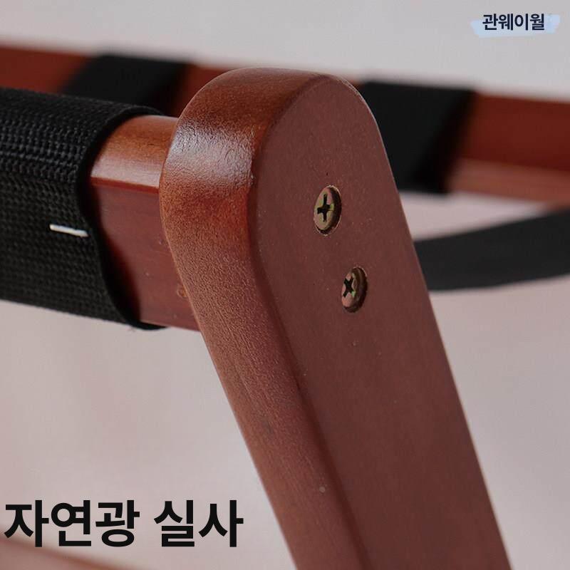 원목 러기지랙 접이식 펜션 공간활용 러기지렉 수화물 모텔 가방거치대 호텔 받침대 - 상세 이미지 3
