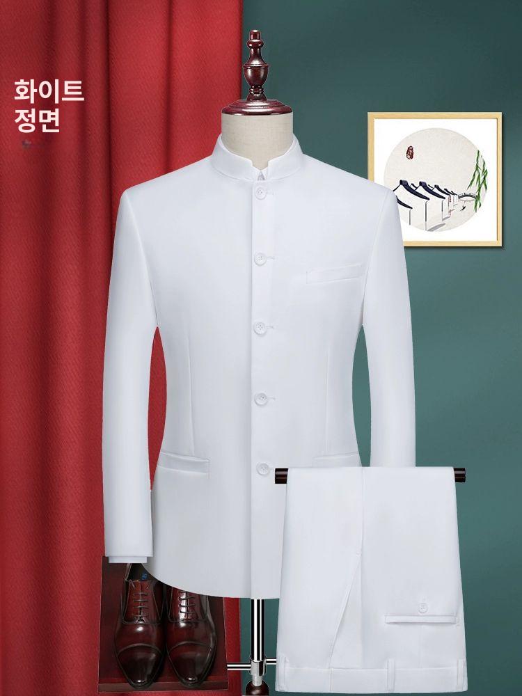 남성 합창단복 턱시도 예복 무대의상 공연복 워십복 연주복 정장 세트 - 상세 이미지 4