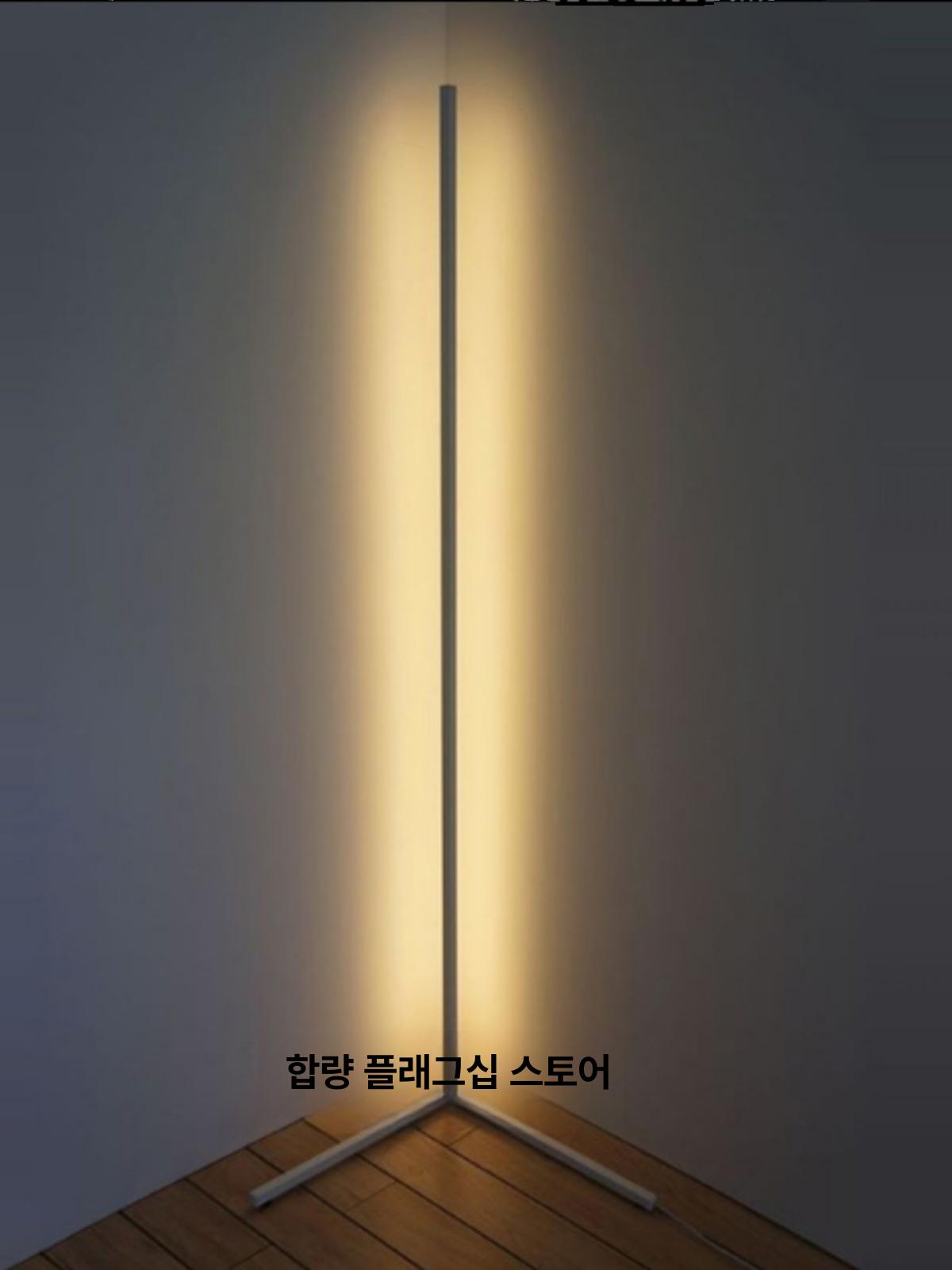 코너 플로어 램프 스탠드 호텔 무드등 복도 거실 조명 인테리어 감성 스탠딩 라이트 - 상세 이미지 3
