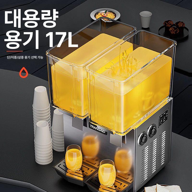 업소용 냉장 냉음료디스펜서 주스 냉각기 식혜디스펜서 교반 셀프 슬러쉬 겸용 - 상세 이미지 3