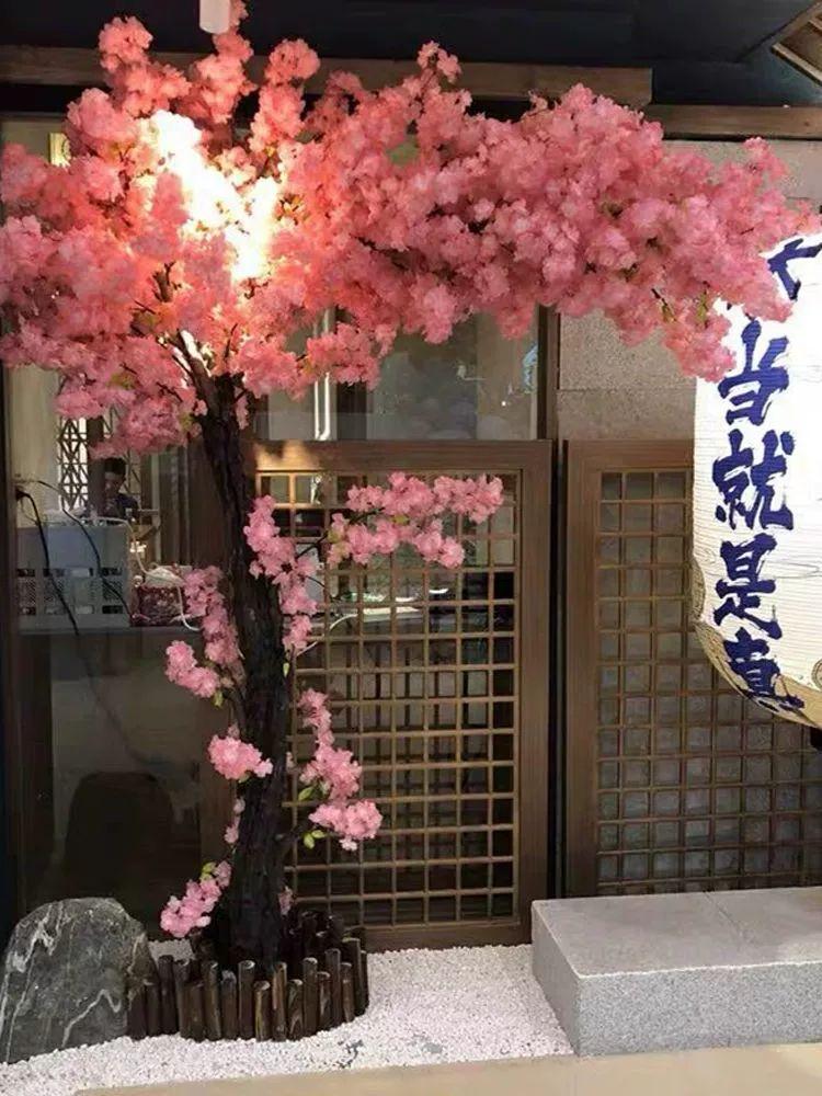 벚꽃조화 실내장식 인테리어 조경용 조화 나무 가지 매장 전시 프리미엄 고급 장식용 식물 - 상세 이미지 3