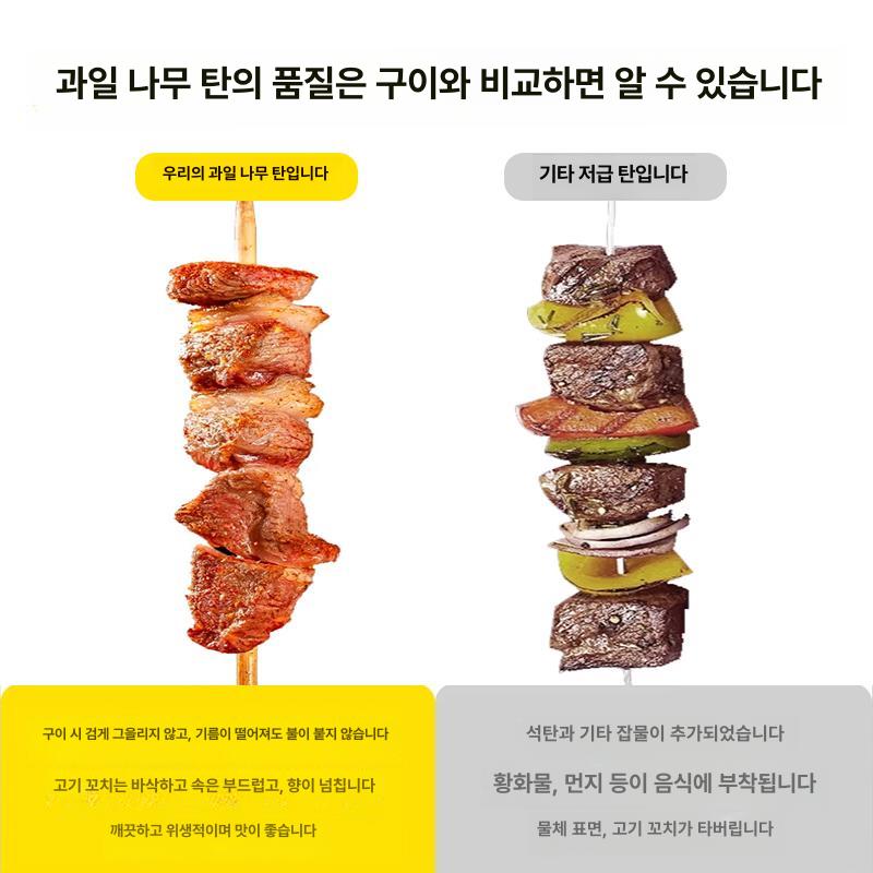 돌판 화로구이 자연석 사각 구이팬 고기 캠핑 돌구이판 구이용 바베큐 - 상세 이미지 5