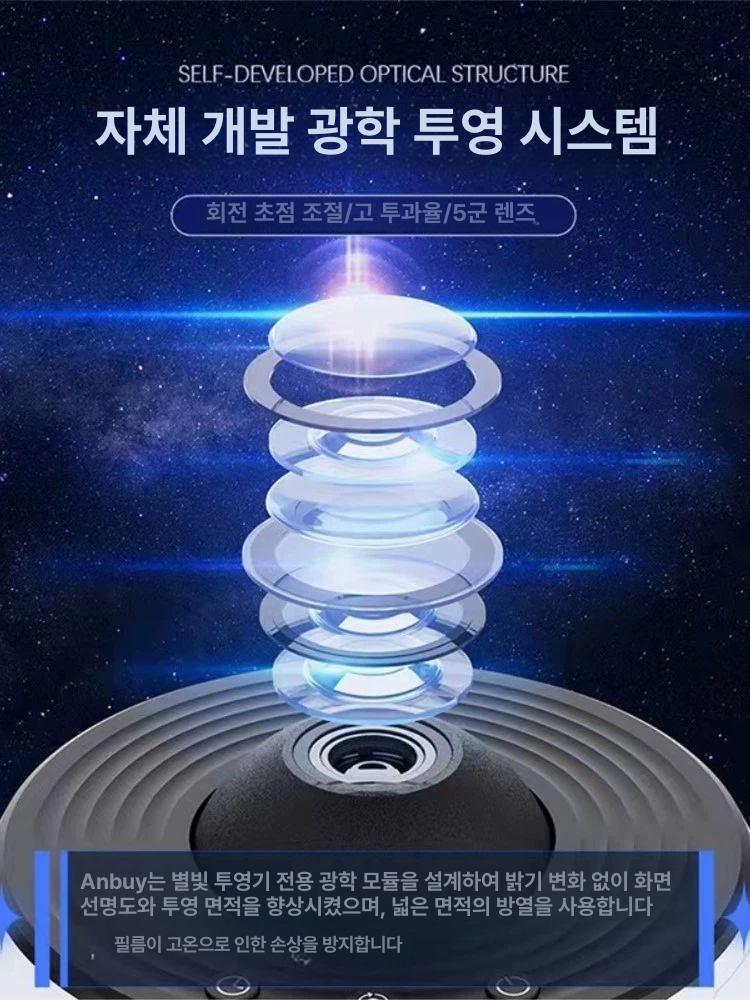 침실용 나잇 은하 별자리 밤하늘 우주 프로젝터 조명 취침등 - 상세 이미지 2
