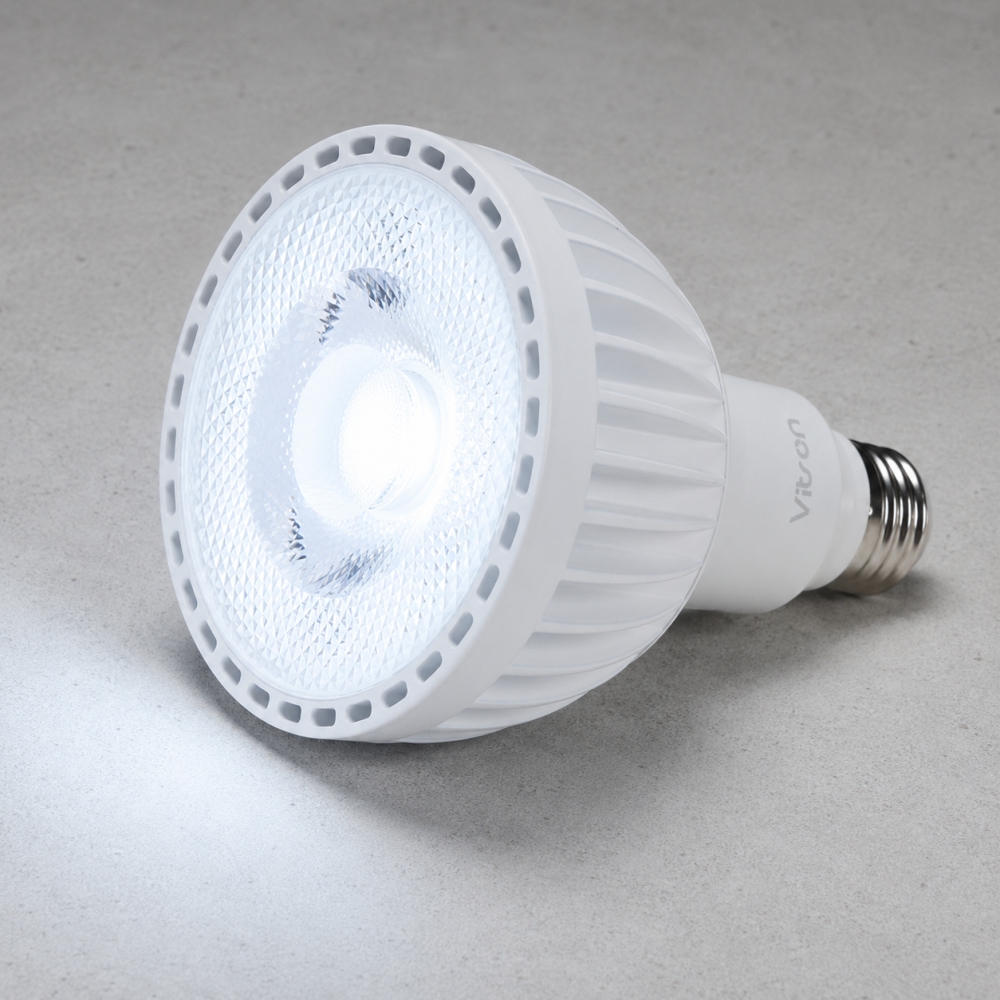 LED PAR30 화이트 COB 집중형 30W 전구 주광색 6500K 플리커프리 비츠온 - 상품 이미지