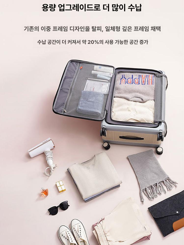 접이식 여행용 캐리어 기내 수하물 다목적 보조백 펫백 조합형 - 상세 이미지 5