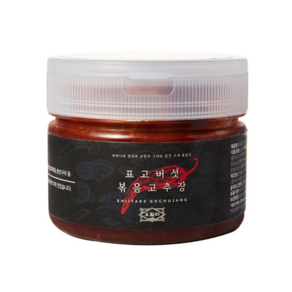 오밀리 버섯 양념 3종 선물세트 만능간장 고추장 땡초장 집들이 등산 캠핑 OM-1006 - 상세 이미지 4