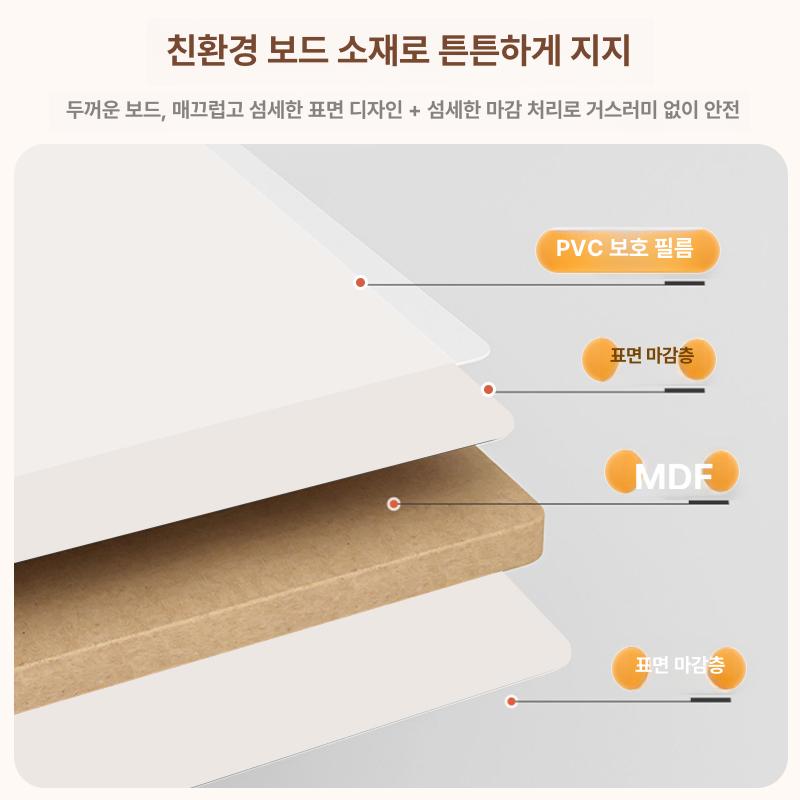 단단한 침대협탁 좁은 수납장 클래식 캐비닛 심플 틈새협탁 슬림 선반 침대옆 - 상세 이미지 5