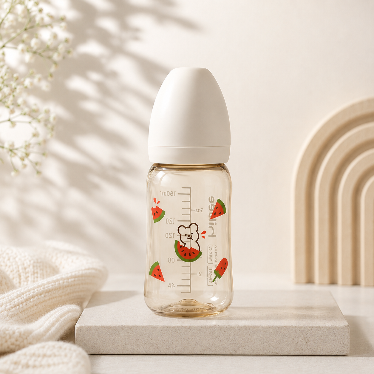 하이비 PPSU 에잇벤트 배앓이방지 젖병 170ml 노꼭지 봄에디션 데이지 이미지 7