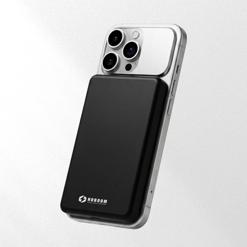 노붐 맥세이프 보조배터리 5000mAh 무선 초고속 미니 휴대용 아이폰 기내반입 준전고체 - 상세 이미지 3