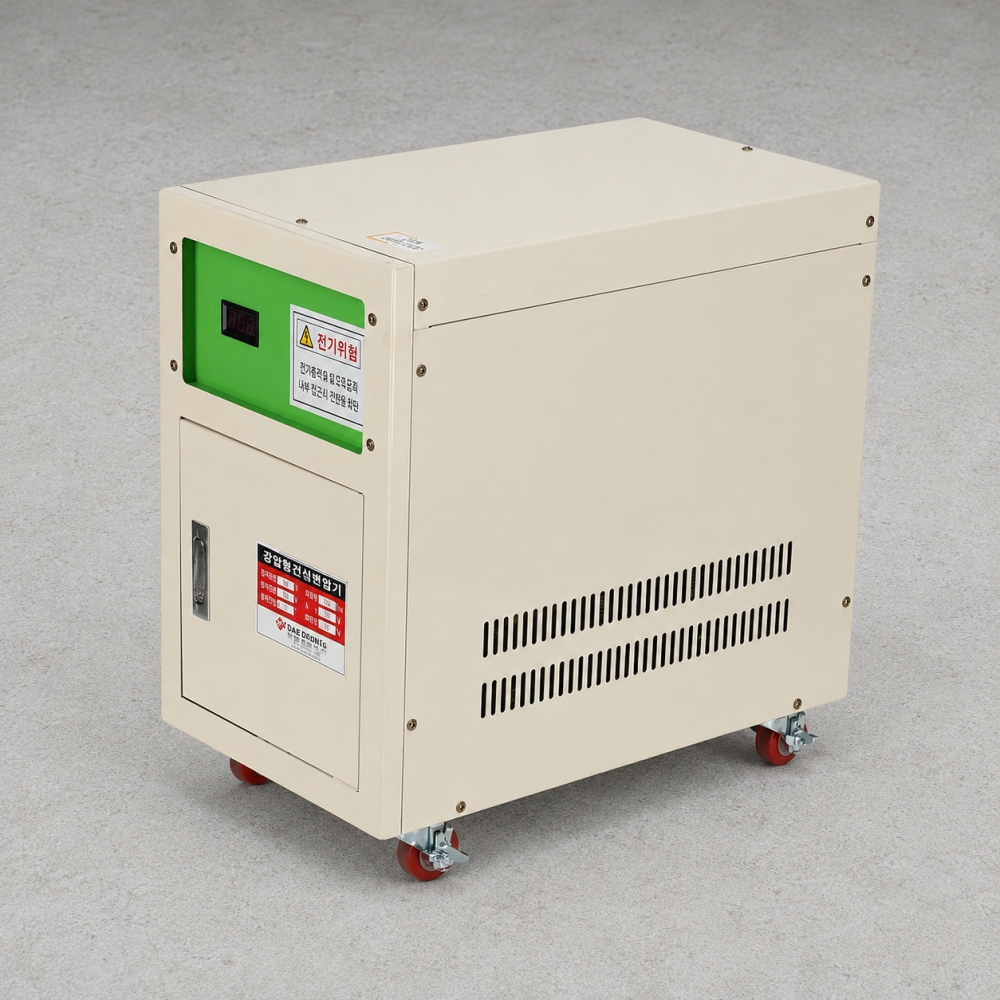 공업용 건식 변압기 20KVA 380V~220V 전압 다운 트랜스 옥내용 한일 - 상품 이미지