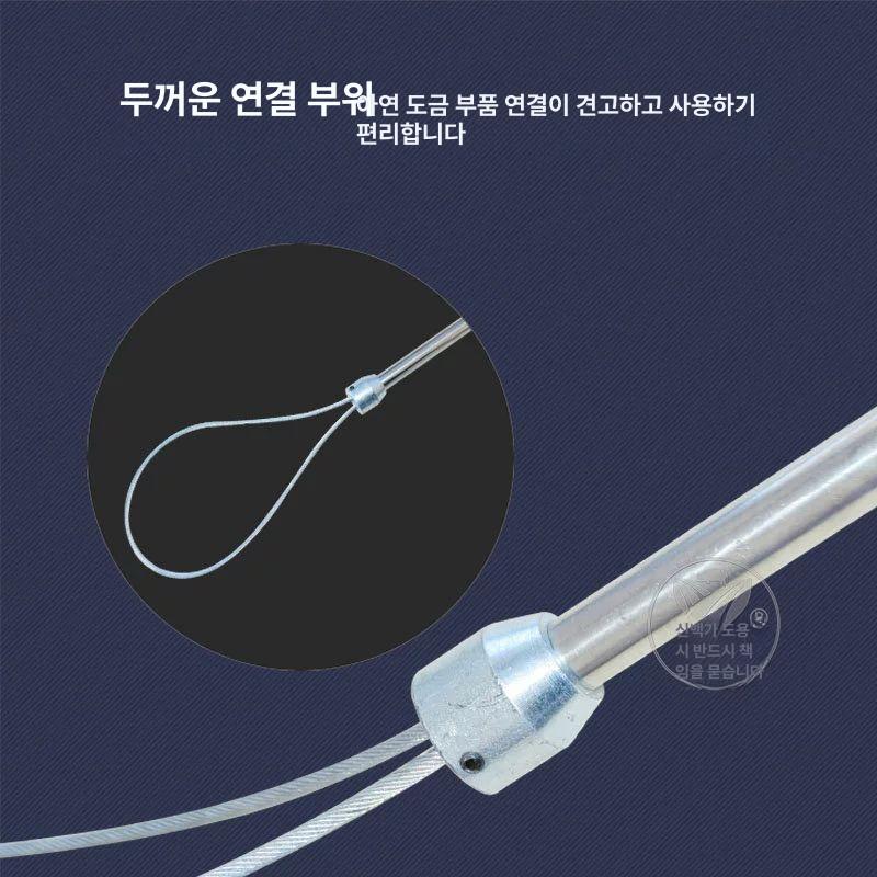 가축 돼지올가미 축사 장대 포획틀 보호 구조 안전장비 일반형 제어 아연 장치 용품 - 상세 이미지 5