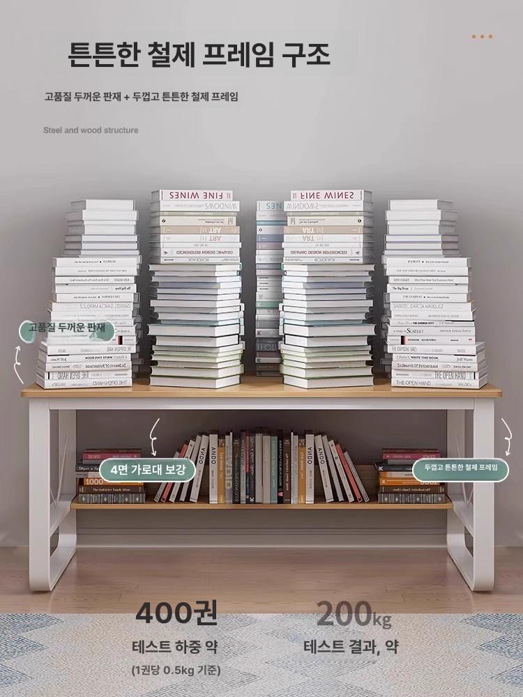 인테리어 학생가구 공부방 컴퓨터용 업무용 재택근무 저렴한 고등학생 어른책상 - 상세 이미지 5