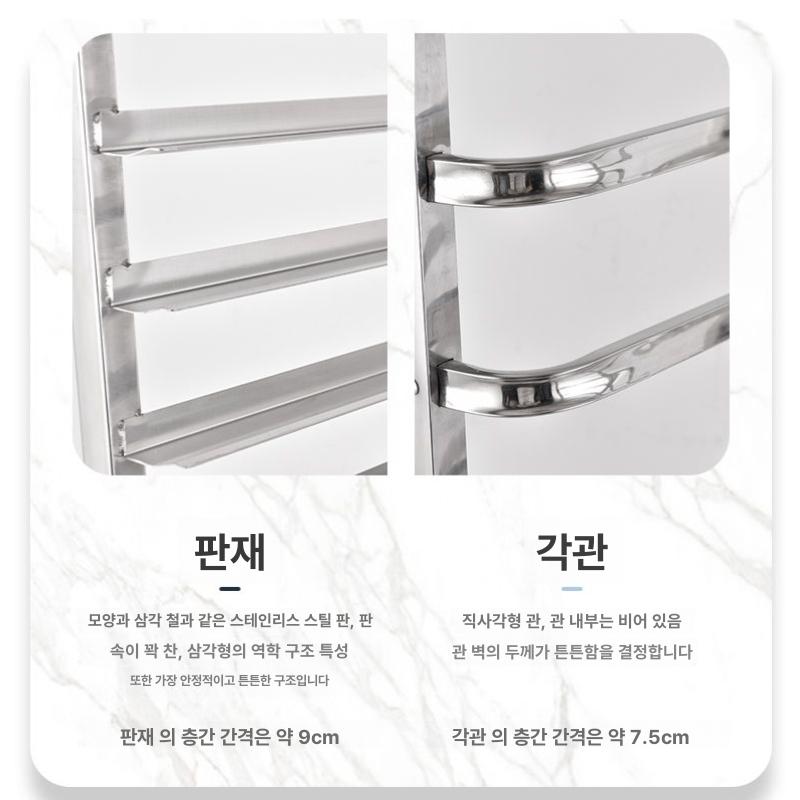 트롤리 진열대 쿨링 베이커리 선반 토스트 빵집 빵렉카 거치대 빵카트 수납장 구이대 - 상세 이미지 5