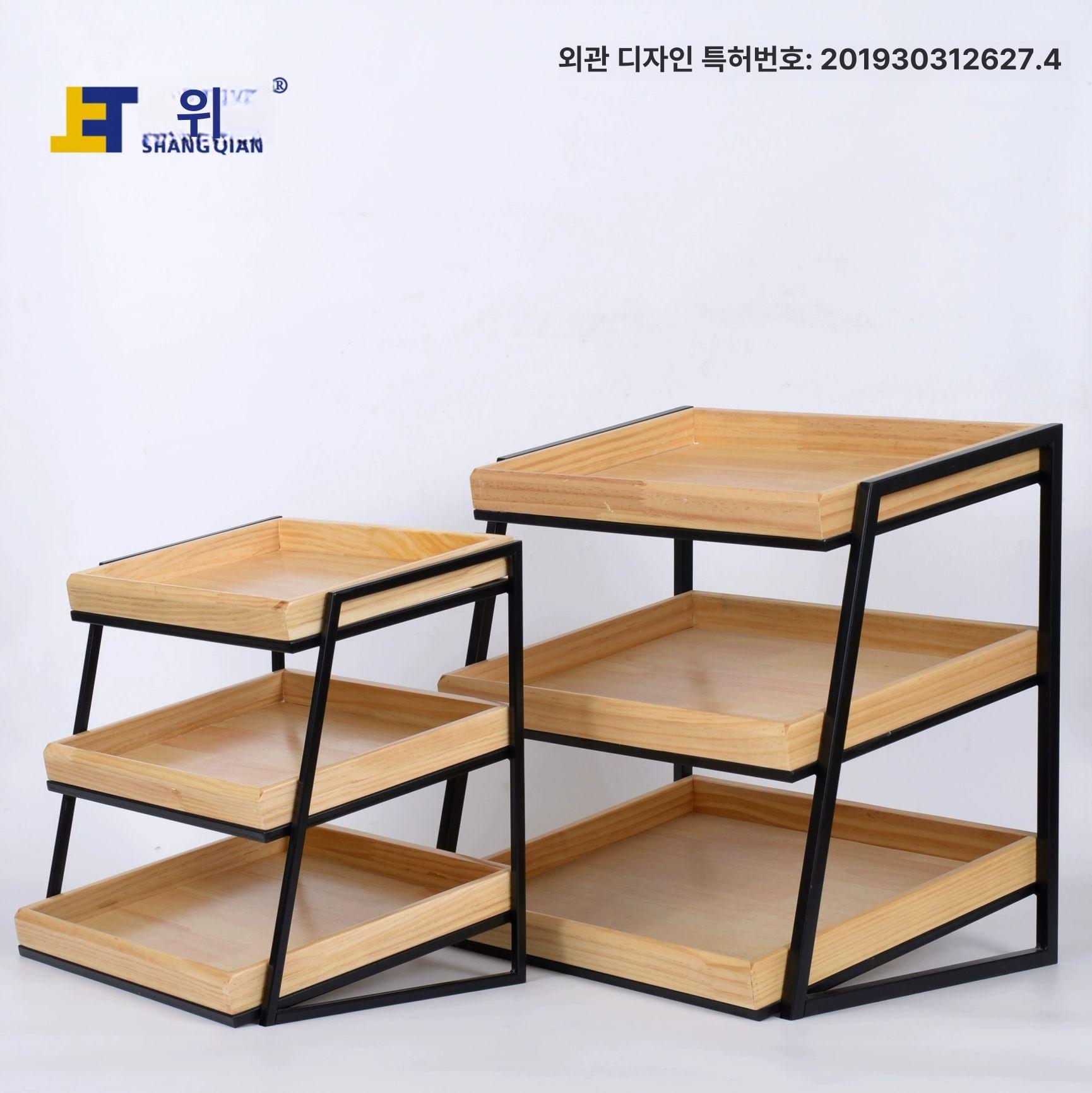 식빵 빵진열대 베이커리 쇼케이스 전시대 빵집 상업용 바게트 전시장 캐비닛 빵진열장 - 상세 이미지 5