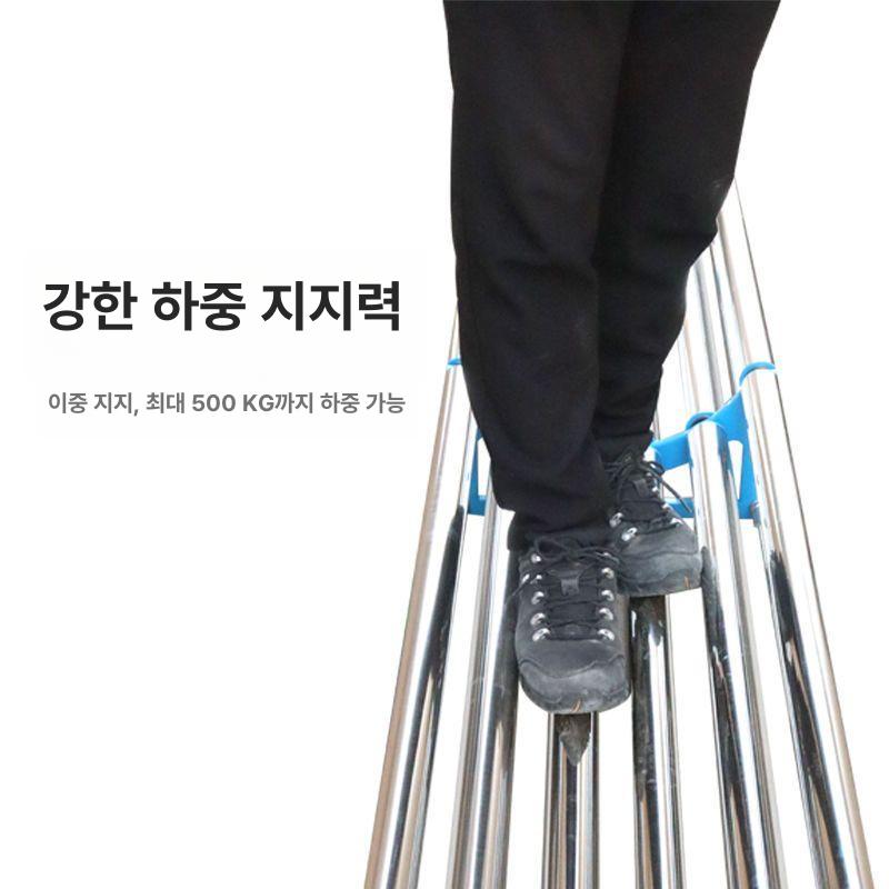 패브릭 원단롤러 거치대 고하중 받침대 홀더 시트지 의류 포장지 랙 도배지 롤링기 - 상세 이미지 2