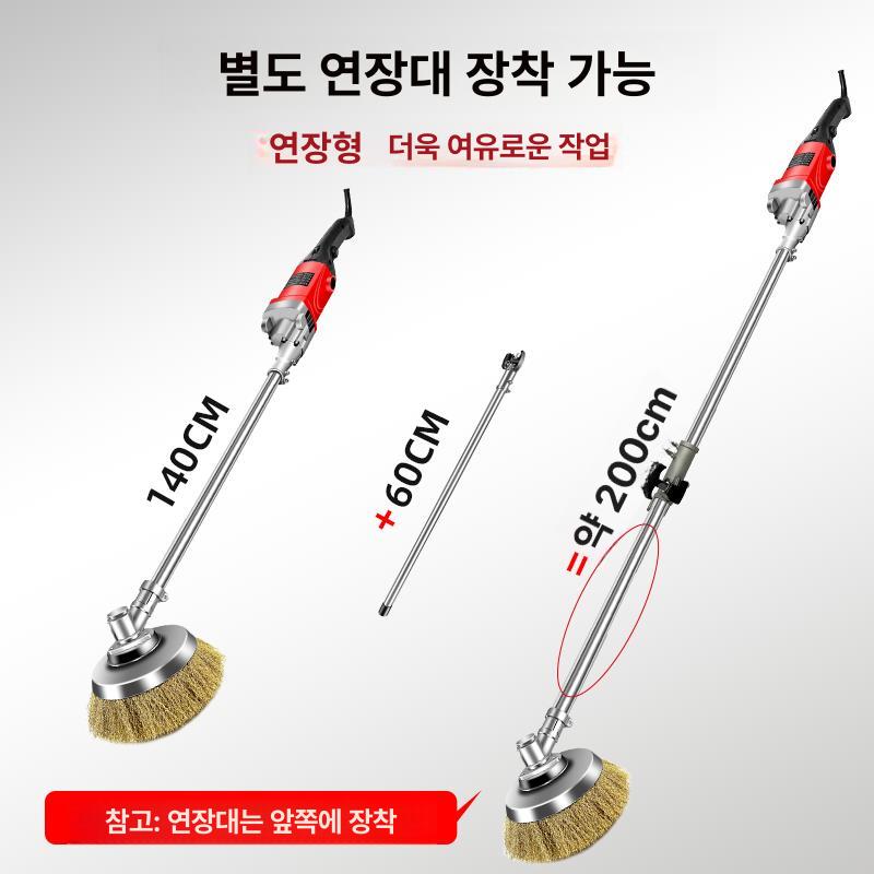 벽면 바닥연삭기 휴대용 전기 기계 타일 샌딩기 핸드 샌더 와이어 퍼티 사포 공구 - 상세 이미지 5