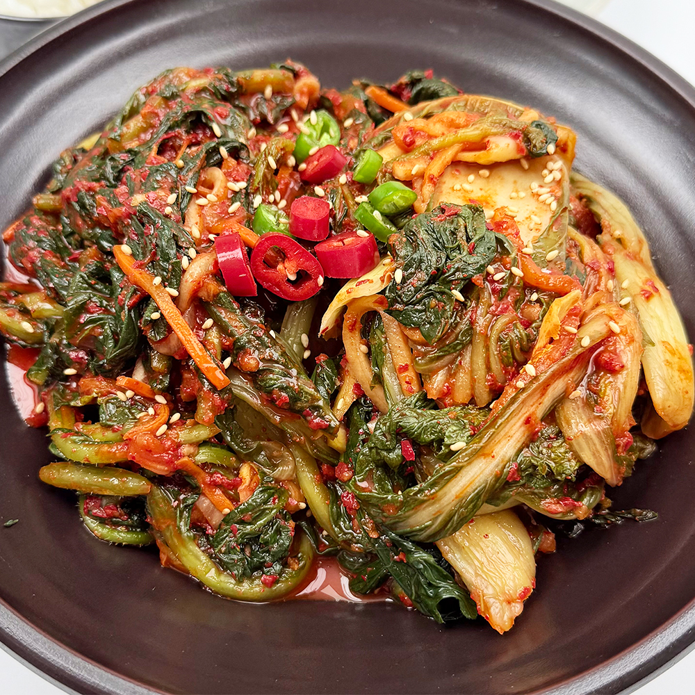 토해원 당일제조 시원하고 아삭한 열무얼갈이김치 2kg - 상세 이미지 2
