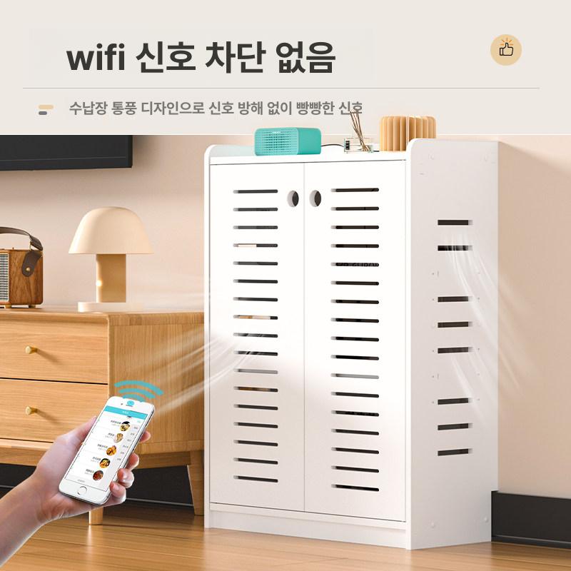 특대형 수납함 서랍형 틈새 침실 선반 정리 옛날 우드서랍장 캐비닛 고풍 가정용 - 상세 이미지 3