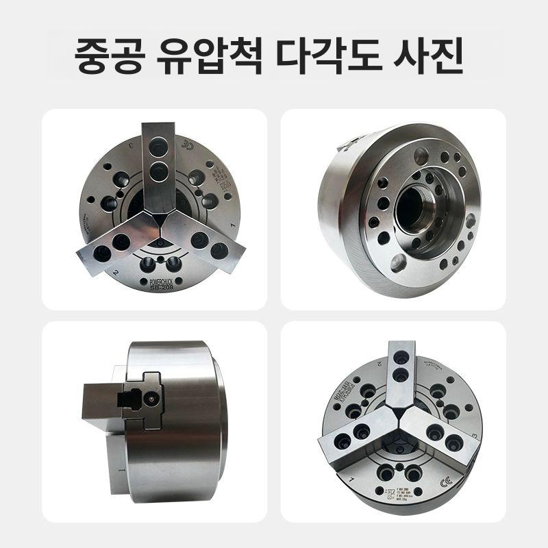 유압척 선반 초고속 절삭 가공기계 강철 중공 클램핑 드로우다운 실린더 장비 - 상세 이미지 2