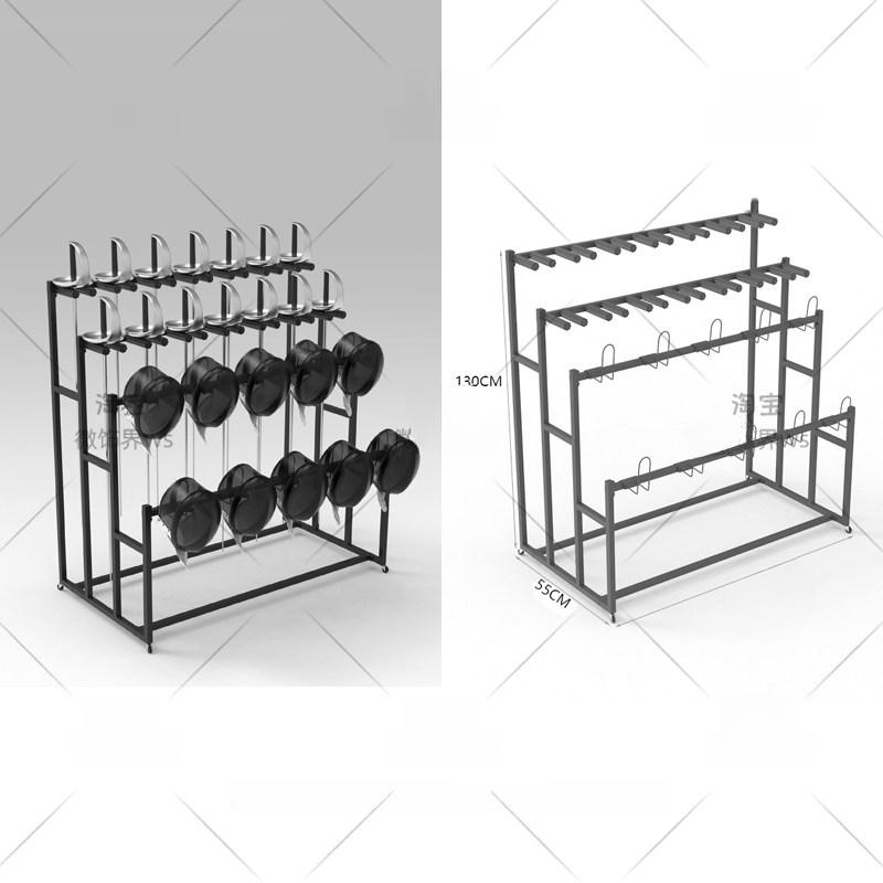 펜싱칼 펜싱장비거치대 진열대 보관함 펜싱헬멧 에페 사브르 선반 수납 검도 보관대 - 상품 이미지