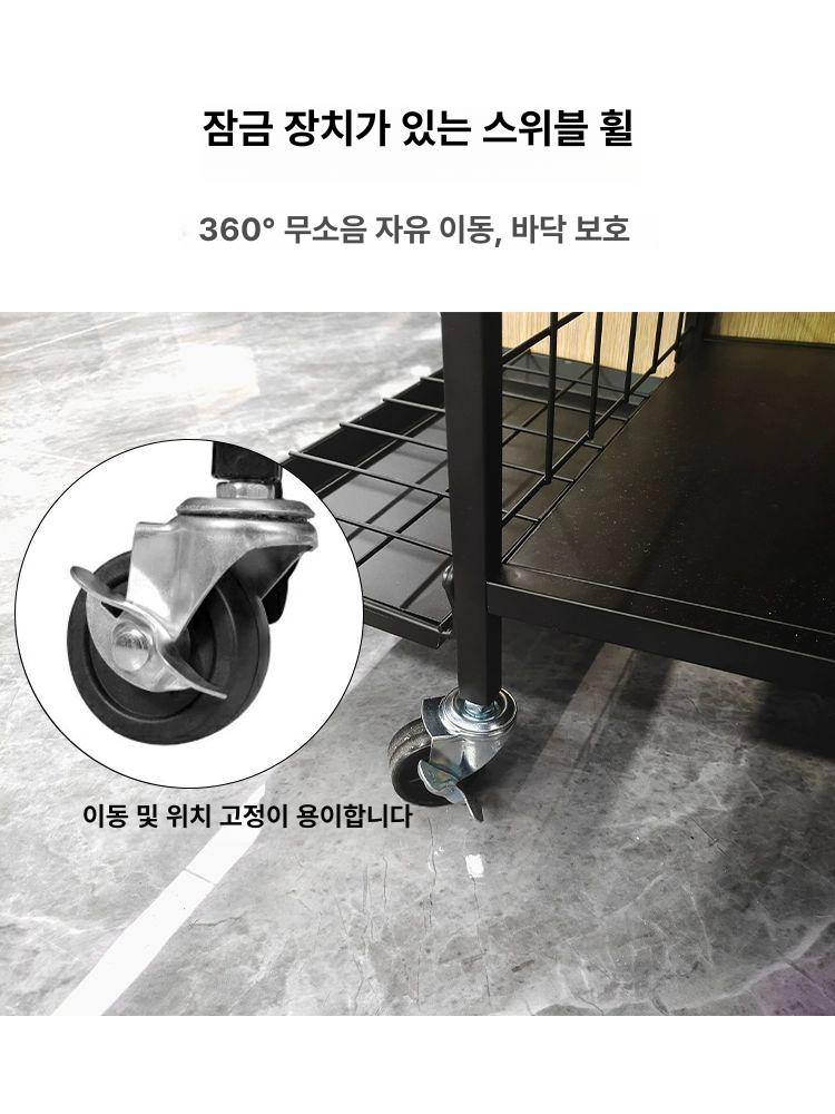 수납장 캐디백 선반 골프장진열대 바퀴 보관대 골프가방 기본 사이즈 장비 보관함 이미지 6