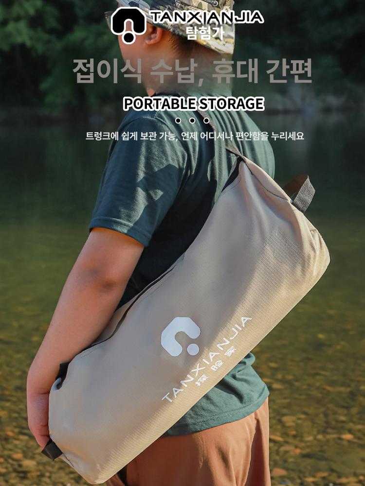 캠핑 침대 초경량 알루미늄 접이식 휴대용 야외 침상 텐트 베드 - 상세 이미지 5