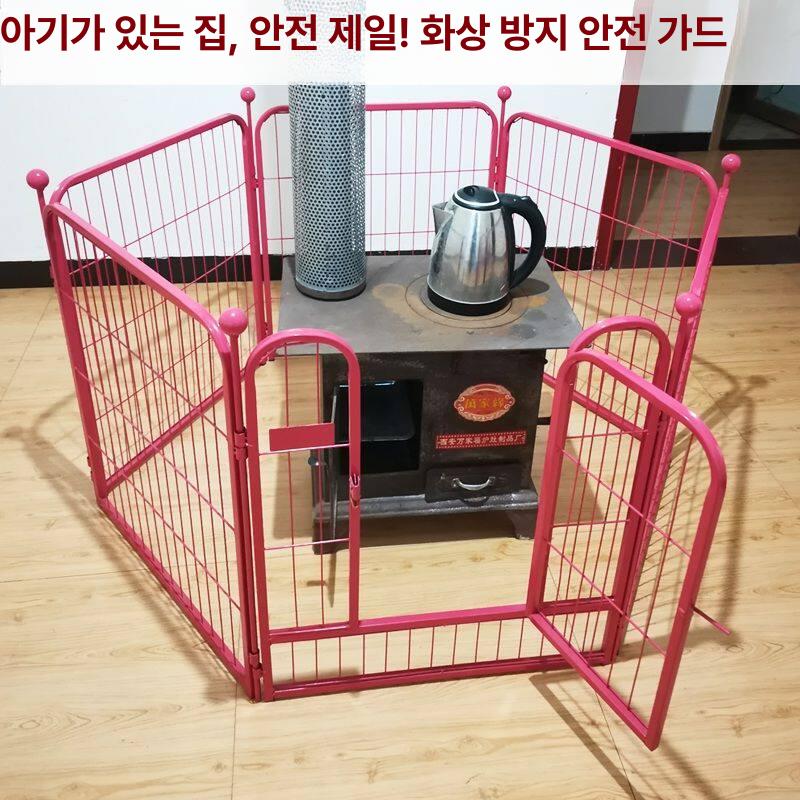 4면 난로철망 색상 파티션 보호망 난로안전망 높이 화목난로 실내 이미지 6
