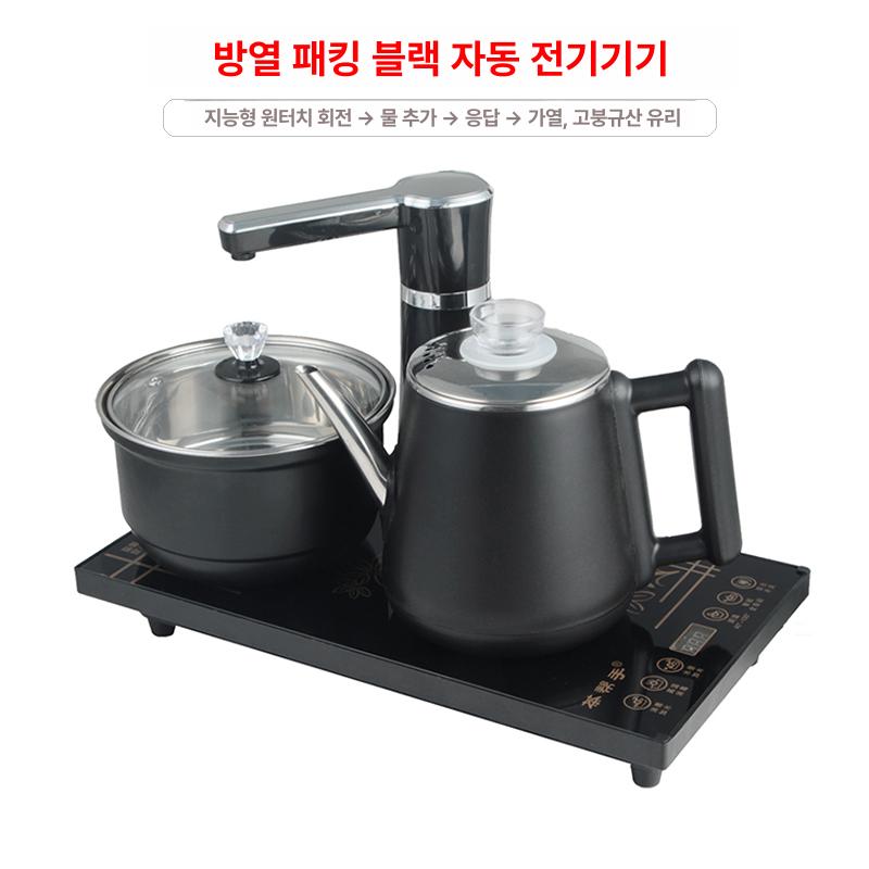 인덕션 차주전자 다도 전자동 티포트 티메이커 차우리는 전기주전자 사무실 티팟 - 상세 이미지 3