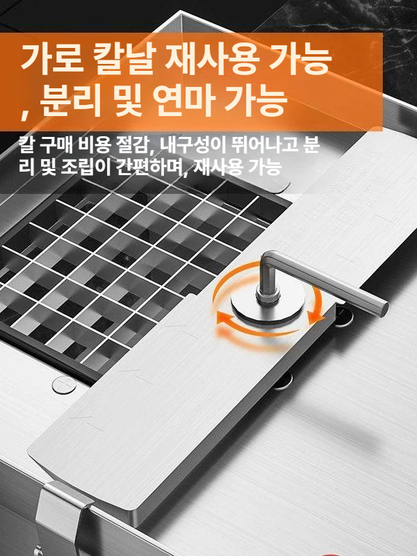 전동 다이싱머신 채소 업소용 과일 양파 깍두기 당근 식당 야채절단기 야채슬라이서 - 상세 이미지 5