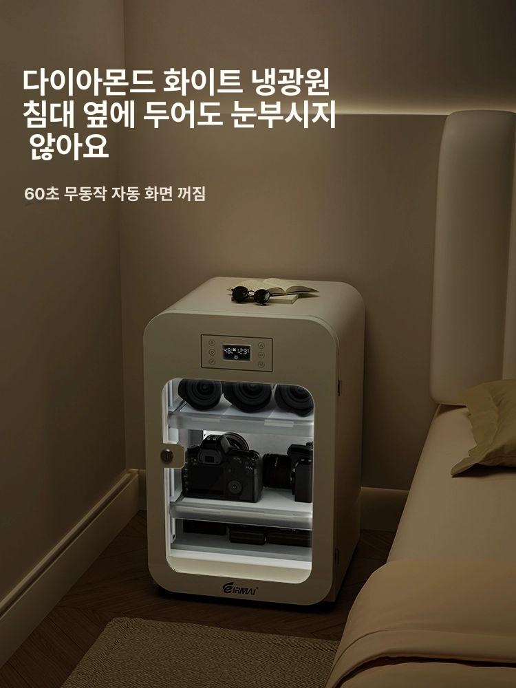 블랙 카메라제습함 캐비닛 습도 수납 보호 카메라보관함 방지 케이스 - 상세 이미지 3