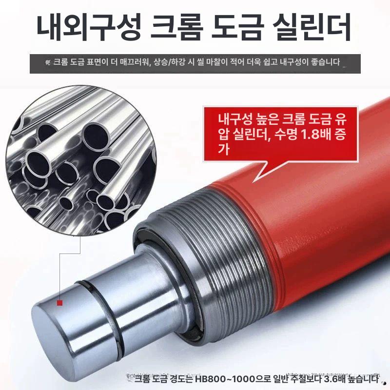 유압펌프 수동식 핸드펌프 압력게이지 유압호스 산업용 공구 압력식 이미지 6