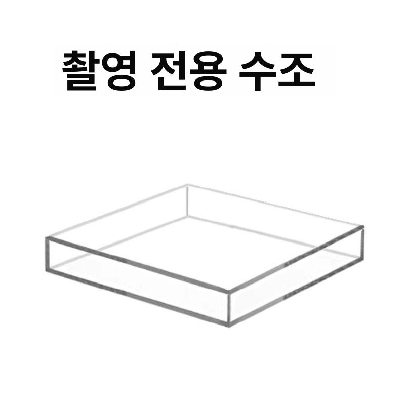 투명 넓은수조 사이즈 직사각형 탱크 아크릴수조 연출 - 상세 이미지 3
